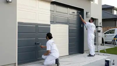 Professional garage door painting and refinishing in Ogden, UT for lasting curb appeal