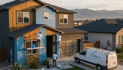 House painting service in Ogden, UT by professional painters for residential exterior and interior projects