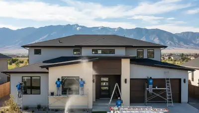 Professional house painting service in Ogden, UT for residential exterior and interior projects