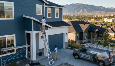 House painters in Ogden, UT providing professional exterior and interior painting services