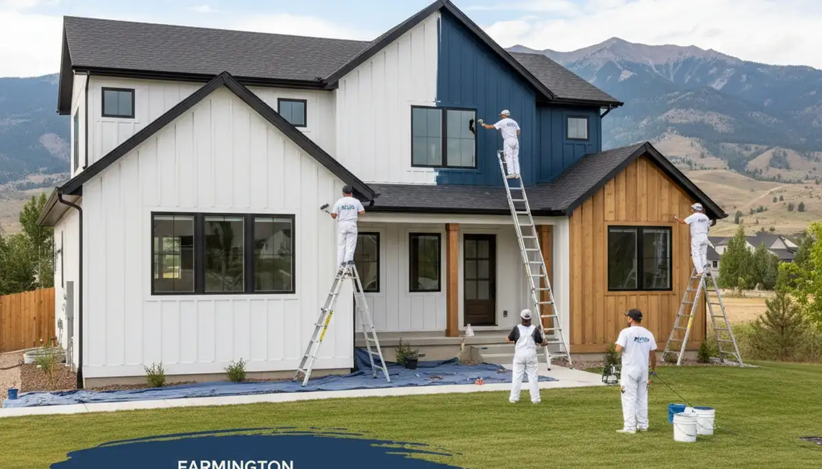House painting service in Ogden, UT by paintersogdenut.com for residential exterior and interior projects
