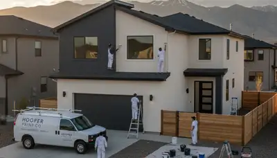 Ogden, UT house painters providing professional interior and exterior painting services