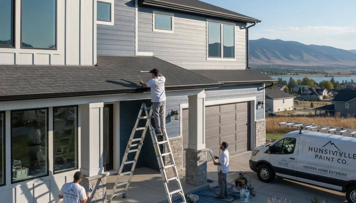House painting services in Ogden, UT by professional painters for residential exterior and interior projects