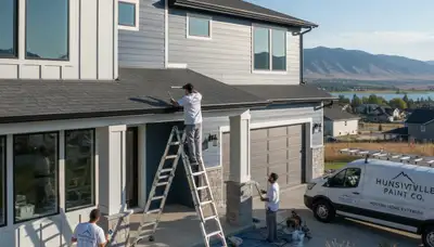 House painting services in Ogden, UT by professional painters for residential exterior and interior projects
