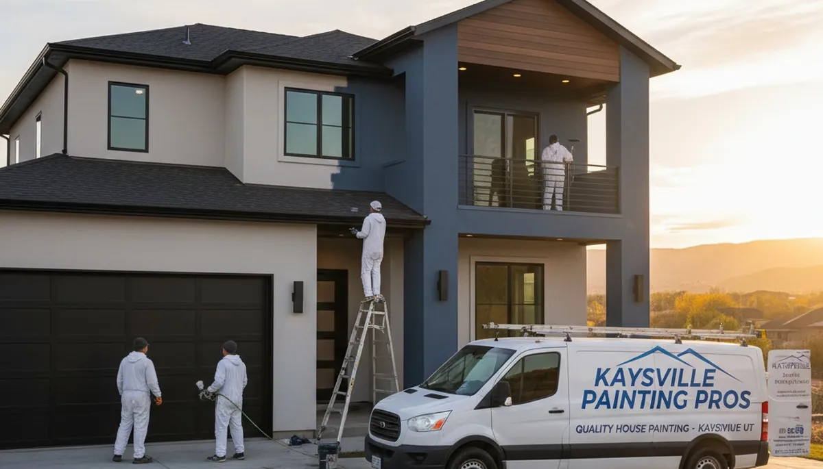 Ogden, UT house painting service by professional painters for homes and exterior painting