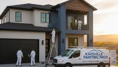 Ogden, UT house painting service by professional painters for homes and exterior painting