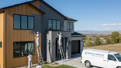 Professional house painters in Ogden, UT providing exterior painting services