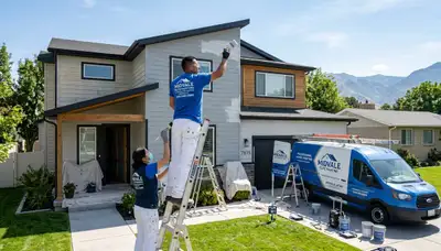 Professional house painters in Ogden UT providing exterior home painting services
