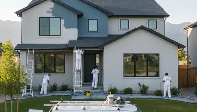 House painting service in Ogden, UT by professional painters for exterior and interior homes