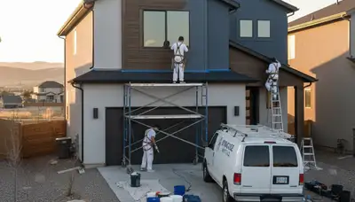 Ogden, UT house painters providing professional interior and exterior painting services
