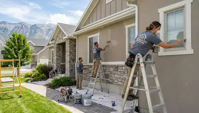 Professional house painters in Ogden UT delivering expert exterior home painting services